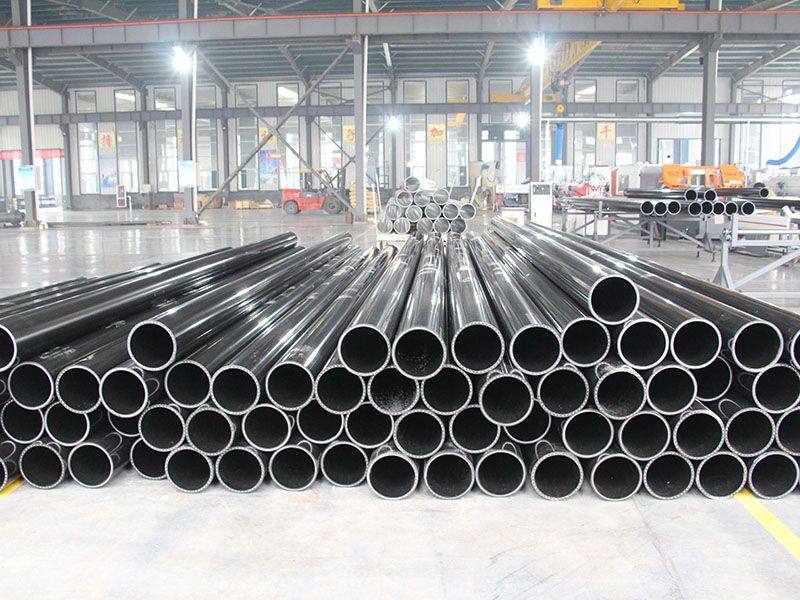 煤礦專(zhuān)用孔網(wǎng)鋼帶聚乙烯雙抗復(fù)合管